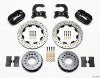 Wilwood Forged Dynalite P/S Rear Kit Drilled Rotor Chev 12 Bolt w C-Clips - Wilwood - part 140-2112-BD - TLNS Motorsports
