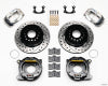 Wilwood Forged Dynalite P/S Park Brake Kit Drill-Polish Small Ford 2.50in Offset - Wilwood - part 140-9282-DP - TLNS Motorsports