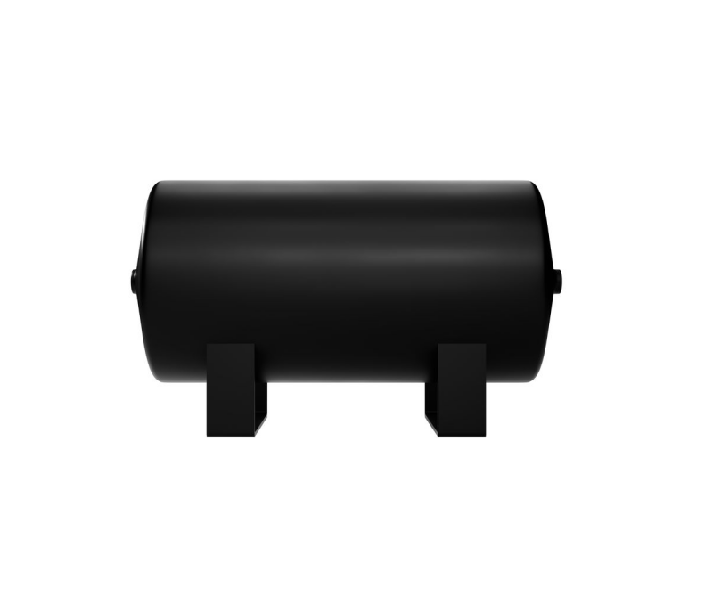 Firestone Air Tank 2 Gallon 7in. x 14.5in. (2) 1/4in. NPT Ports 150 PSI Max - Black (WR17609462) - Firestone - part 9462 - TLNS Motorsports