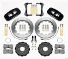 Wilwood AERO6 Front Hat Kit 14.00 2005-2014 Mustang w/ BMR Suspn. w/Lines - Wilwood - part 140-13685 - TLNS Motorsports