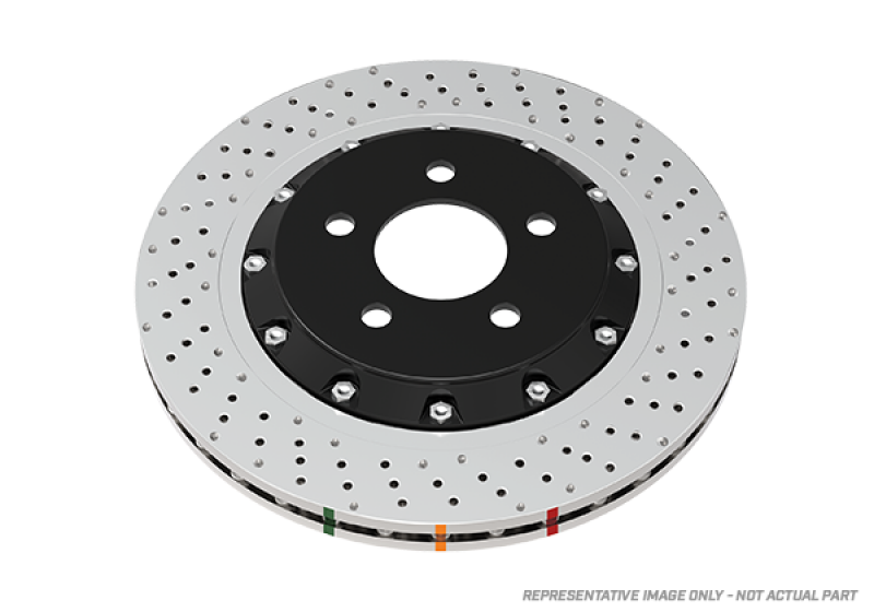 DBA 14-20 Audi A6 Front 5000 Series Drilled and Slotted Rotor w/Silver Hat - DBA - part DBA52832SLVXD - TLNS Motorsports