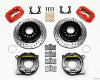 Wilwood Forged Dynalite P/S P-B Kit Drilled-Red Big Ford 2.36in Offset - Wilwood - part 140-7139-DR - TLNS Motorsports