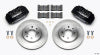 Wilwood DPHA Front Caliper & Rotor Kit Honda / Acura w/ 262mm OE Rotor - Wilwood - part 140-12996 - TLNS Motorsports