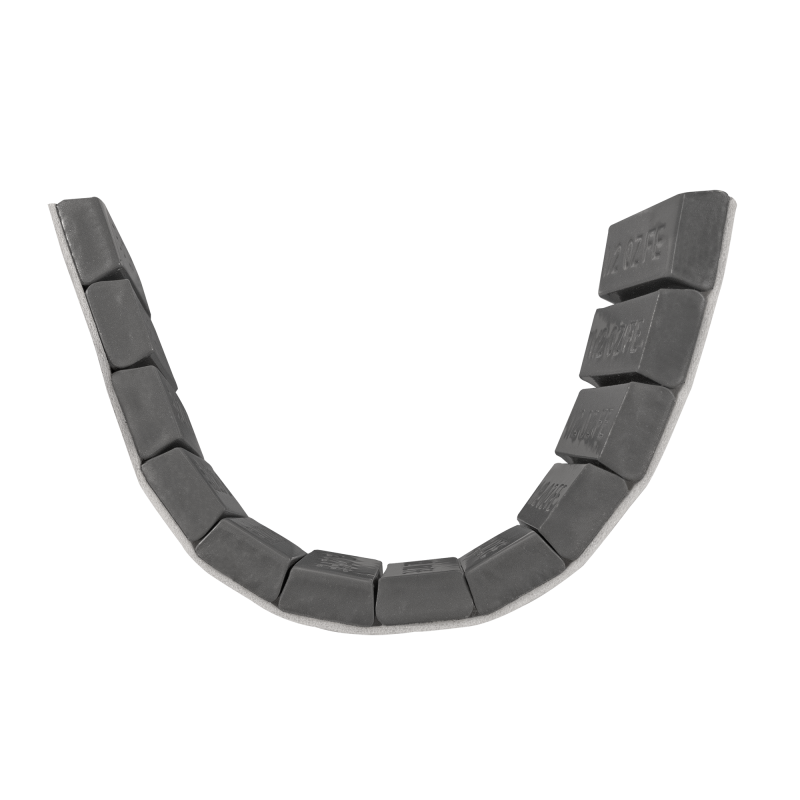 Counteract 1/2oz Trapzeium Steel Adhesive Wheel Weights Roll - Grey - 300pcs - .5oz (150oz) - Counteract - part SAWT-12R - TLNS Motorsports