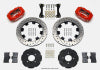 Wilwood Forged Dynalite Front Hat Kit 12.19in Drilled Red 94-01 Honda/Acura w/262mm Disc - Wilwood - part 140-6163-DR - TLNS Motorsports