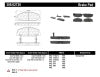 StopTech Performance 93-00 Honda Civic DX w/ Rr Drum Brakes Front Brake Pads - Stoptech - part 309.02730 - TLNS Motorsports