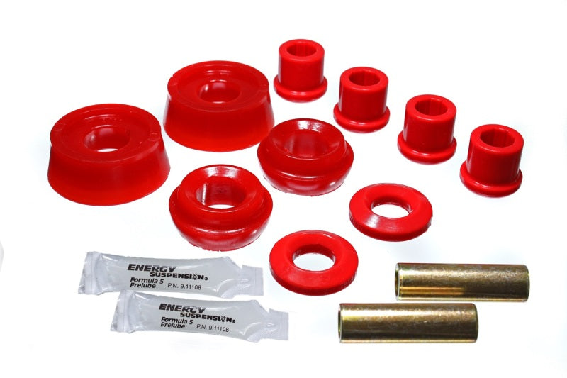 Energy Suspension 01-05 PT Cruiser / 03-04 Dodge Neon Red Front Lower & Upper Control Arm Bushing Se - part 5.3129R - TLNS Motorsports