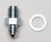 Wilwood Fitting Kit Adaptor -3 JIC to 7/16-20 Male w/ Crush Washer - Wilwood - part 220-14204 - TLNS Motorsports