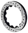 Wilwood Rotor-SV-SRP 72 Iron-RH-Drill-BLK 14.25 x 1.25 - 12 on 9.19in - Wilwood - part 160-9762-BK - TLNS Motorsports