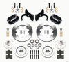 Wilwood Forged Dynalite Front Kit 12.19in 69-70 Impala Drum/Disc 69-82 Vette - Wilwood - part 140-12045 - TLNS Motorsports