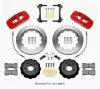 Wilwood AERO6 Front Hat Kit 14.00 Red 15-23 Mustang w/Lines - Wilwood - part 140-13886-R - TLNS Motorsports