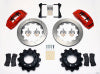 Wilwood TC6R Rear Kit 16.00in Red 1999-2010 GM Trk 2500 HD 4.84 Cntr - Wilwood - part 140-9406-R - TLNS Motorsports