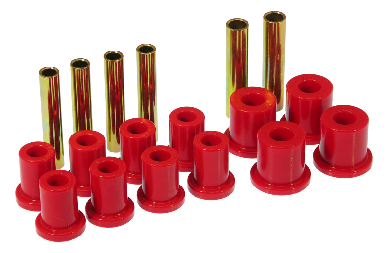 Prothane 71-87 GM K10-30 4wd Front Spring Bushings - Red - Prothane