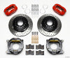 Wilwood Forged Dynalite P/S Park Brake Kit Drill-Red 55-57 Chevy 2.34in Offset - Wilwood - part 140-11348-DR - TLNS Motorsports