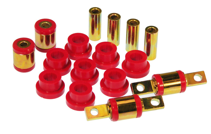Prothane 88-95 Honda Civic Rear Upper/Lower Control Arm Bushings - Red - part 8-305 - TLNS Motorsports