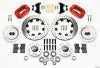 Wilwood Forged Dynalite Front Kit 12.19in Drilled Red 49-54 Chevy/53-62 Corvette (*Line Kit Needed*) - Wilwood - part 140-11812-DR - TLNS Motorsports