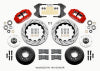 Wilwood Narrow Superlite 6R Front Hub Kit 14.00in Drill Red WWE ProSpindle (5x4.75in 5x5.00in Hub) - Wilwood - part 140-15156-DR - TLNS Motorsports