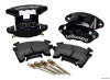 Wilwood D154 Front Caliper Kit - Black 1.62 / 1.62in Piston 0.81in Rotor - Wilwood - part 140-12100-BK - TLNS Motorsports