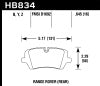 Hawk 13-16 Land Rover Range Rover / 14-16 Land Rover Range Rover Sport LTS Street Rear Brake Pad - Hawk Performance - part HB834Y.645 - TLNS Motorsports