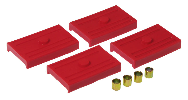 Prothane 68-69 GM F-Body Upper/Lower Spring Pad (Multi) - Red - part 7-1708 - TLNS Motorsports