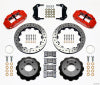 Wilwood Narrow Superlite 6R Front Hat Kit 12.88in Drilled Red 84-87 Corvette C4 - Wilwood - part 140-11918-DR - TLNS Motorsports