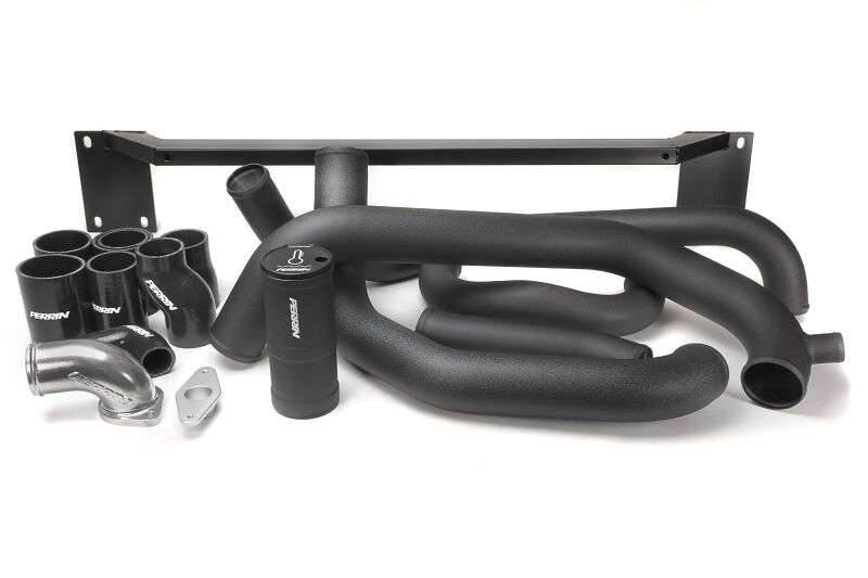 PERRIN 08-14 Subaru WRX Front Mount Intercooler Boost Tube Kit - Black - Perrin Performance - part PSP-ITR-436-3BK - TLNS Motorsports