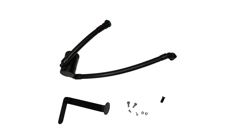 J&L 15-17 Ford F-150 5.0L Oil Separator 3.0 PCV Side - Black Anodized - J&L - part 3132P-B - TLNS Motorsports