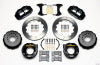 Wilwood Narrow Superlite 4R Rear P-Brk Kit 12.88in Chevy C-10 2.42 Offset 5-lug - Wilwood - part 140-10093 - TLNS Motorsports