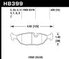 Hawk BMW Motorsport 16mm Thick DTC-60 Rear Race Brake Pads - Hawk Performance - part HB399G.630 - TLNS Motorsports