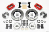 Wilwood Dynapro Dust-Boot Front Kit 11.00in Drilled-Red WWE ProSpindle - Wilwood - part 140-13345-DR - TLNS Motorsports