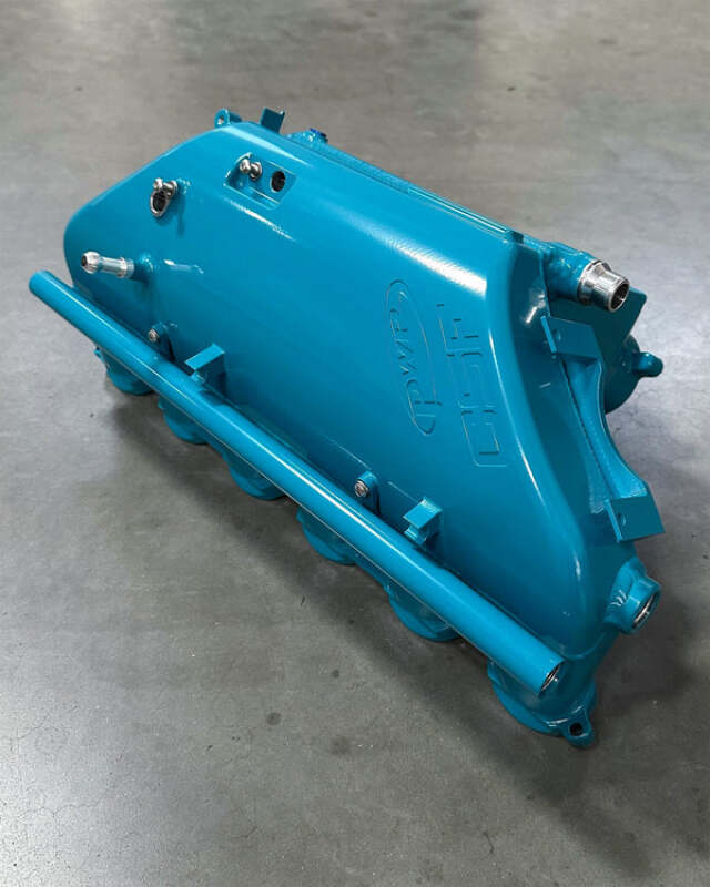 CSF BMW M2/M3/M4 S58 (G8X) Charge-Air Cooler Manifold - Miami Blue - CSF - part 8233MIAB - TLNS Motorsports
