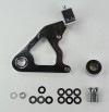 Wilwood Caliper Mounting Kit Polished w/Bracket GP310 2000-Present Softail - Wilwood - part 250-8036-P - TLNS Motorsports
