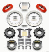 Wilwood Narrow Superlite 4R Rear Kit 12.88in Drilled Red Speedway Eng Floater w/ New Style End - Wilwood - part 140-11877-R - TLNS Motorsports