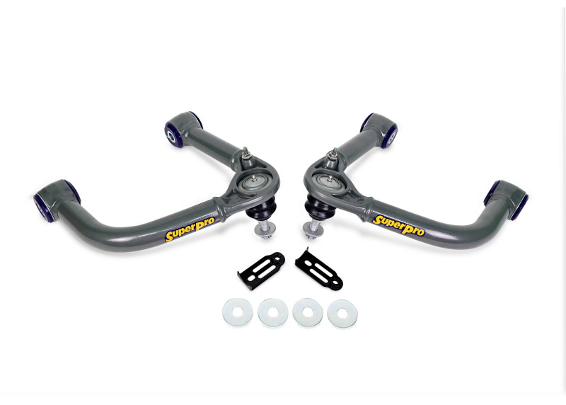 SuperPro 2022-2026 Toyota Tundra Fixed Offset Upper Control Arm Set - Superpro - part TRC6740E - TLNS Motorsports