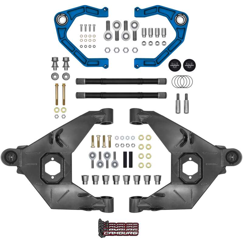 Camburg 21-25 Ford Bronco 21-25 Trail Series L/T Kit w/ Axles (BILLET UCA) (KING BLUE) - Camburg - part CAM-110243-K-BLU - TLNS Motorsports