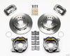 Wilwood Forged Dynalite P/S Park Brake Kit Polished Ford 8.8 w/2.5in Offset-5 Lug - Wilwood - part 140-7146-P - TLNS Motorsports