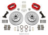 Wilwood Forged Dynalite Front Kit 11.03in 1 PC Rotor&Hub - Red 74-80 Pinto Disc Spindle only - Wilwood - part 140-14271-R - TLNS Motorsports