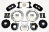 Wilwood AERO4 Rear P-Brake Kit 14.00in Chevy 12 Bolt-Spec 3.15in Bearing - Wilwood - part 140-10945 - TLNS Motorsports