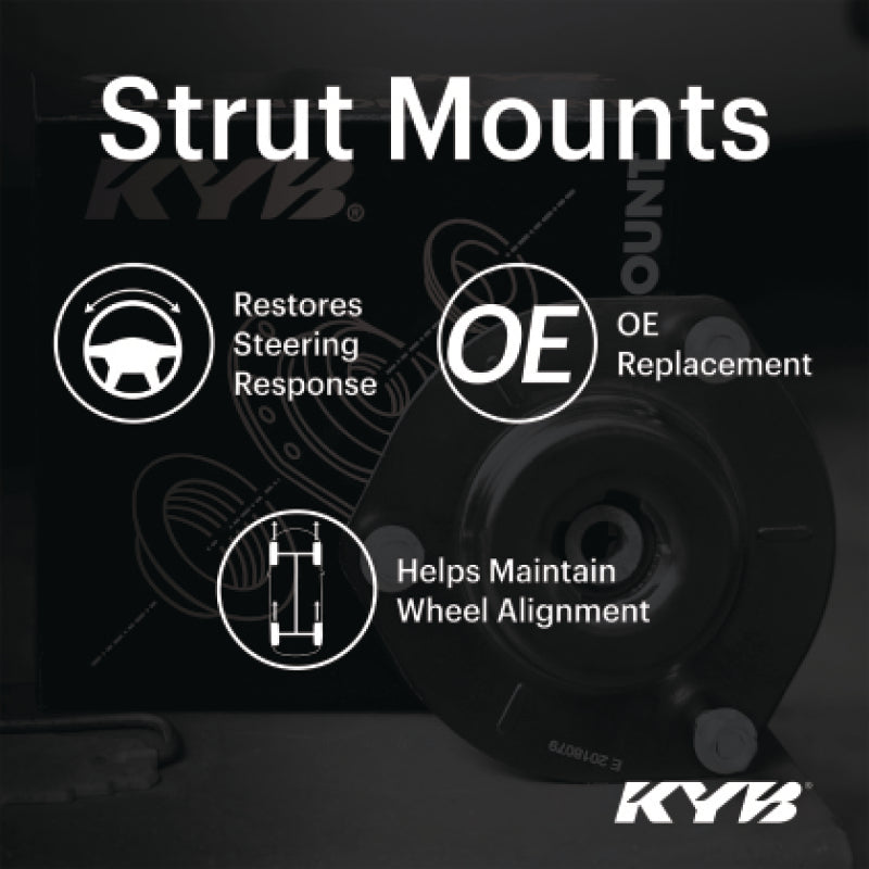 KYB 21-23 Lexus ES250 (Ex. F-Sport) / 18-22 Toyota Camry / 19-22 Avalon Strut Mount Kit - Rear - part SM5956 - TLNS Motorsports