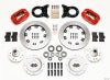 Wilwood Forged Dynalite Front Kit 12.19in Red 1970-1973 Mustang Disc & Drum Spindle - Wilwood - part 140-11074-R - TLNS Motorsports
