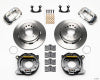 Wilwood Forged Dynalite P/S Park Brake Kit Polish Small Ford 2.50in Offset - Wilwood - part 140-9282-P - TLNS Motorsports