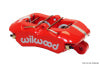 Wilwood Caliper-Dynapro Low-Profile 5.25in Mount - Red 1.12in Pistons .81in Disc - Wilwood - part 120-12160-RD - TLNS Motorsports