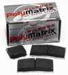 Wilwood PolyMatrix Pad Set - 6617 E W6A /W4A AERO 4/6 (.670in Thk) - Wilwood - part 15E-12604K - TLNS Motorsports