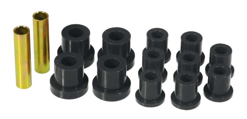Prothane 54-62 Chevy Corvette Rear Leaf Spring Bushings - Black - Prothane