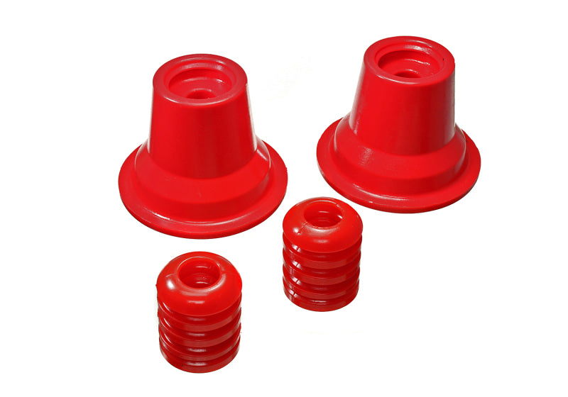 Energy Suspension Rear Shock Bushings - Red - Energy Suspension - part 8.9105R - TLNS Motorsports