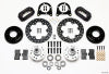 Wilwood Forged Dynalite Front Drag Kit Drilled Rotor 37-48 Ford Psgr. Car Spindle - Wilwood - part 140-1501-BD - TLNS Motorsports