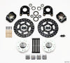 Wilwood Dynalite Single Front Drag Kit Drilled Rotor 71-80 Pinto/Mustang II Disc & Drum - Wilwood - part 140-1012-D - TLNS Motorsports