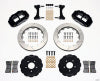 Wilwood Narrow Superlite 6R Front Hat Kit 13.06in Mitsubishi EVO VIII - Wilwood - part 140-9284 - TLNS Motorsports