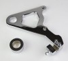 Wilwood Caliper Mounting Kit Chrome w/Bracket GP310 2000-06 FLH/FLT - Wilwood - part 250-10165 - TLNS Motorsports