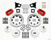 Wilwood Forged Dynalite Front Kit 12.19in Drilled Red AMC 71-76 OE Disc w/o Bendix Brakes - Wilwood - part 140-13395-DR - TLNS Motorsports